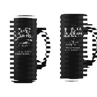 Alaska Vintage Sports Design Alaskan Moose Coffee Mug - Thegiftio