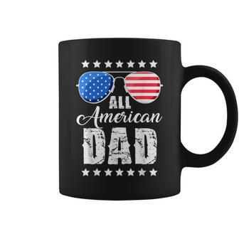 All American Dad 4Th Of July T Fathers Day Men Daddy Coffee Mug | Mazezy