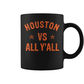 All Sport Men Women Kids Houston Vs All Yall Vintage Coffee Mug - Thegiftio UK