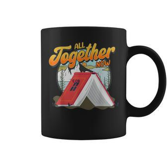 All Together Now Summer Reading 2023 Camp Camping Lover Coffee Mug - Thegiftio UK