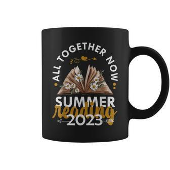 All Together Now Summer Reading 2023 Library Books Coffee Mug | Mazezy DE
