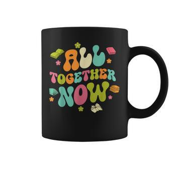 All Together Now Summer Reading Program 2023 Groovy Coffee Mug - Thegiftio UK