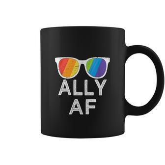 Ally Af Sunglasses Trans Flag Love Equality Lgbt Pride Coffee Mug - Thegiftio