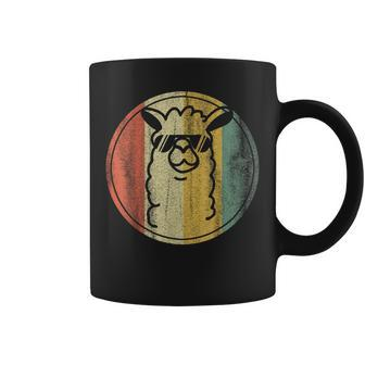 Alpaca Llama Gifts Vintage Retro No Prob Llama Coffee Mug - Seseable