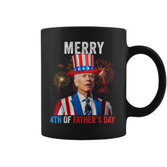 America Joe Biden Happy 4Th Of Fathers Day For 4Th Of July Coffee Mug - Thegiftio UK