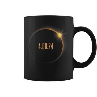 America Totality Spring 40824 Total Solar Eclipse 2024 Coffee Mug | Mazezy