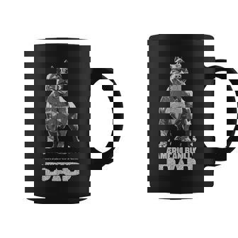 American Bully Dad American Pitbull Terrier Muscle Gift For Mens Coffee Mug | Mazezy