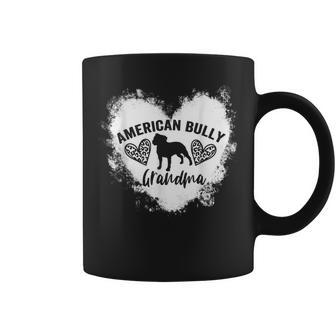 American Bully Grandma American Bully Dog Lover Coffee Mug | Mazezy