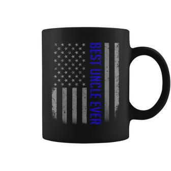 American Flag Dad Gift For Fathers Day Best Uncle Ever Gift For Mens Coffee Mug | Mazezy