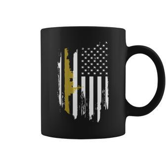 American Flag Uss Nitze Ddg-94 Destroyer Coffee Mug - Seseable