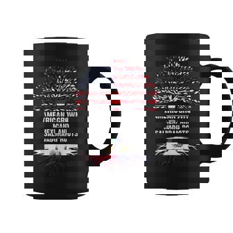 American Grown With Mexican Salvadoran Roots Coffee Mug | Mazezy