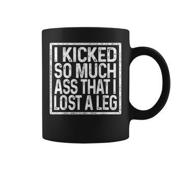 Ampu Humor Lost Leg Funny Recovery Gifts Coffee Mug - Seseable
