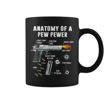 Anatomy Of A Pew Pewer Coffee Mug | Mazezy