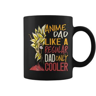 Anime Dad Like A Regular Dad Only Cooler Back Print Bxswncp Coffee Mug | Mazezy