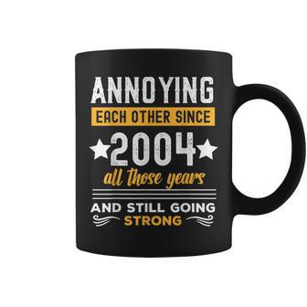 Annoying Since 2004 Funny Married Couple Wedding Anniversary Coffee Mug - Thegiftio UK