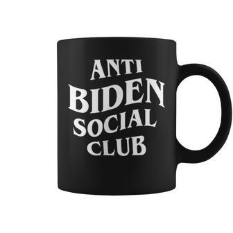 Anti Biden Social Club Coffee Mug | Mazezy