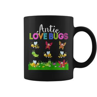 Antie Love Bugs Funny Mother Day Gift For Antie Coffee Mug - Seseable