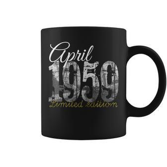 April 1959 Tee - 60 Year Old Shirt 1959 60Th Birthday Gift Coffee Mug | Mazezy