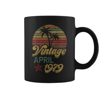 April 1979 T-Shirt Retro Vintage 40Th Birthday Decoration Coffee Mug | Mazezy AU