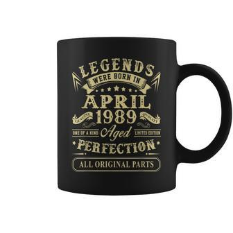 April 1989 30Th Birthday Gift 30 Year Old Men Women Shirt Coffee Mug | Mazezy