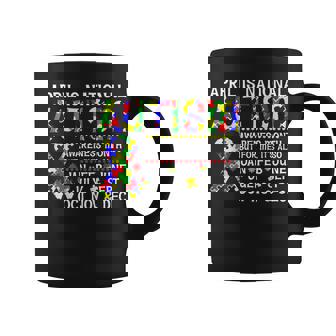 April Is National Autism Awareness Month Autism Awareness Coffee Mug | Mazezy