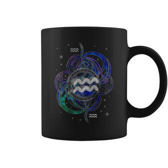 Aquarius Zodiac Sign Air Element Coffee Mug