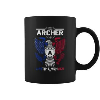 Archer Name - Archer Eagle Lifetime Member Coffee Mug - Seseable