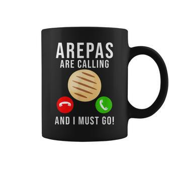 Arepas Quote Funny Colombian Venezuelan Food Arepa Coffee Mug | Mazezy