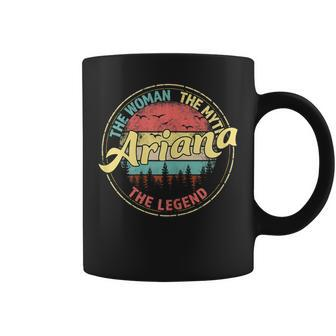 Ariana Woman Myth Legend Women Personalized Name Coffee Mug | Mazezy DE