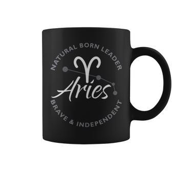 Aries Astrology Zodiac Sign V2 Coffee Mug | Mazezy AU