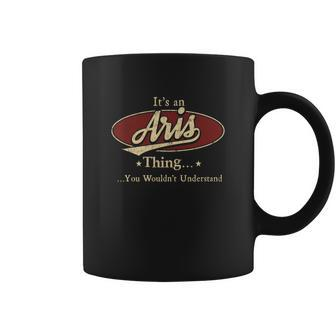 Aris Name Aris Family Name Crest Coffee Mug - Seseable