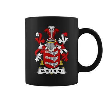 Armstrong Coat Of Arms Family Crest Coffee Mug - Seseable