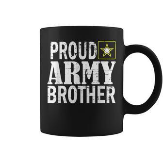 Army Brother Proud Army Brother T Coffee Mug | Mazezy