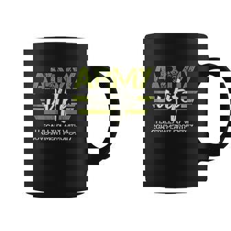 Army Veteran Wife Pink Army Wife Coffee Mug - Thegiftio