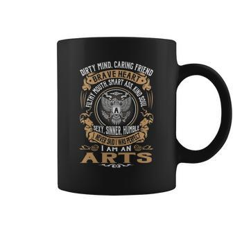 Arts Last Name Surname Tshirt Coffee Mug - Thegiftio UK