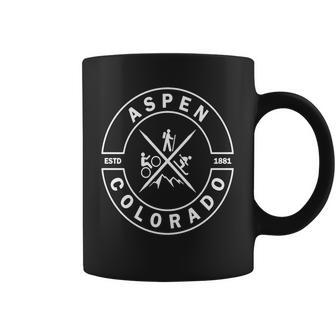 Aspen Colorado Outdoor Souvenir T Shirt Coffee Mug - Thegiftio UK