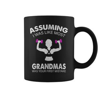Assuming I Was Like Most Grandmas Workout Fitness Grandma Coffee Mug | Mazezy