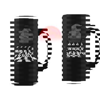 Astronaut Crossing Road Mars Planet Cosmonaut Spaceman Coffee Mug | Mazezy