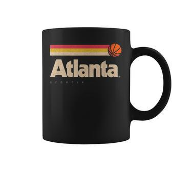 Atlanta Basketball B-Ball City Georgia Retro Atlanta Coffee Mug - Seseable