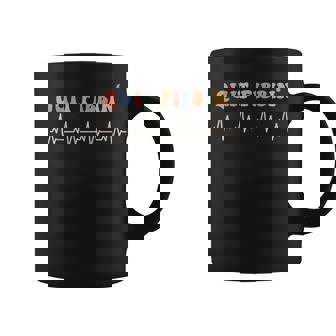 Atrial Fibrillation Cardiology Heart Rythm Quit Fibbin Coffee Mug | Mazezy
