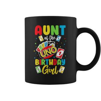 Aunt Of The Birthday Boy Uno Mom Mommy Mama 1St Bday Coffee Mug | Mazezy