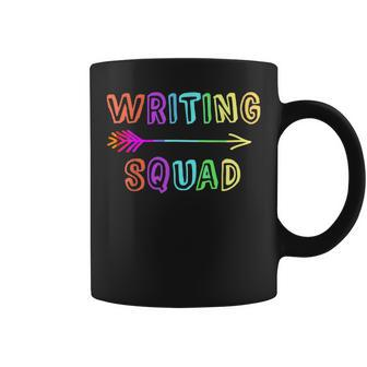 Author Squad Multitasking Writing Team Happy Copywriter Crew Coffee Mug | Mazezy