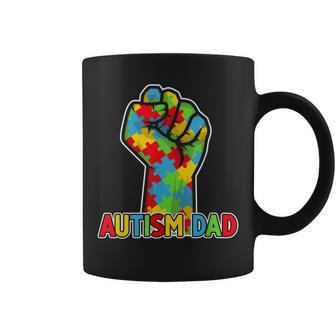 Autism Awareness Dad Father Acceptance Men Support Love Coffee Mug | Mazezy