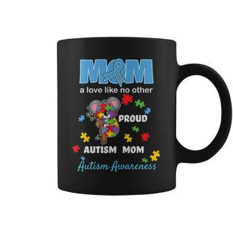 Autism Awareness Mom Mother Love Proud Autism Mom Kids Koala Coffee Mug | Mazezy