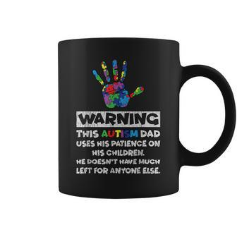 Autism Dad Father Son Daughter Autistic Kid Autism Awareness Coffee Mug - Seseable