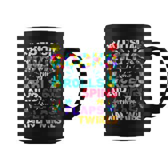 Autism Rocks And Rolls Funny Autism Awareness Month Coffee Mug | Mazezy