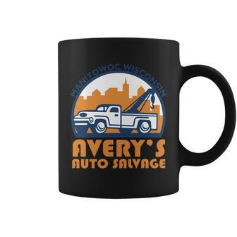 Avery S Auto Salvage Manitowoc T-Shirt Coffee Mug - Thegiftio UK