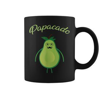 Avocado Dad Funny Daddy Avocado Lover Men Papacado Gift For Mens Coffee Mug | Mazezy