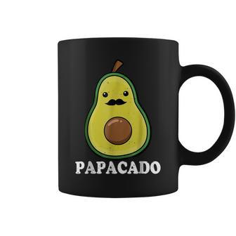 Avocado Dad Vegan Guacamole Avocado Papacado Gift For Mens Coffee Mug | Mazezy