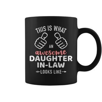 Awesome Daughter-In-Law Looks Like From Mother-In-Law Coffee Mug | Mazezy